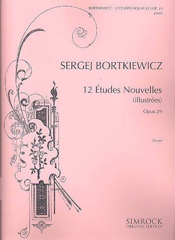 12 études nouvelles (illustrées) op.29