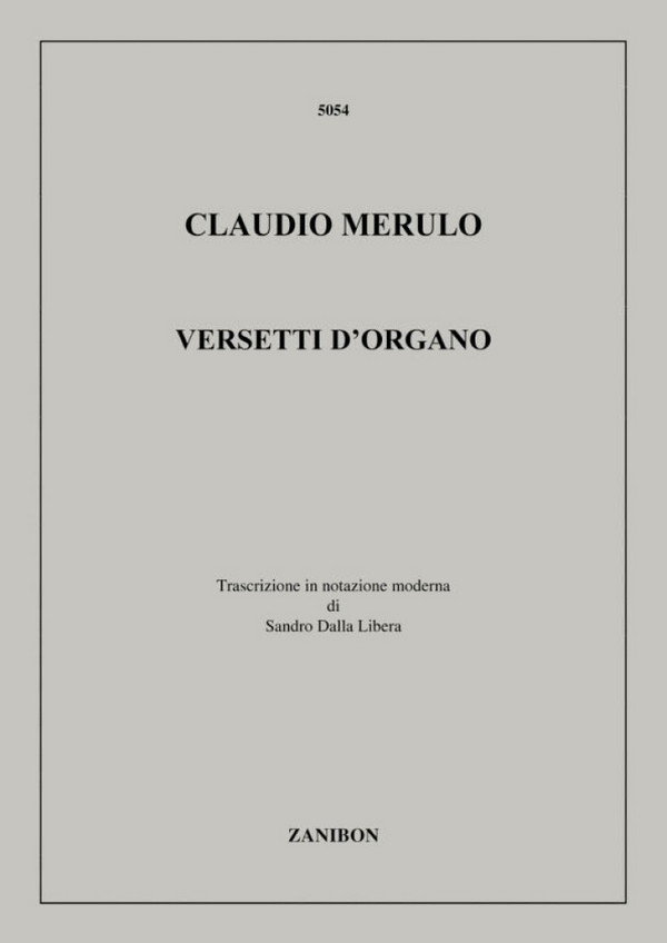Versetti d'organo für Orgel