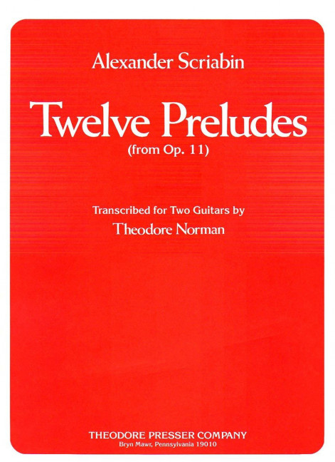 12 PRELUDES FROM OP.11