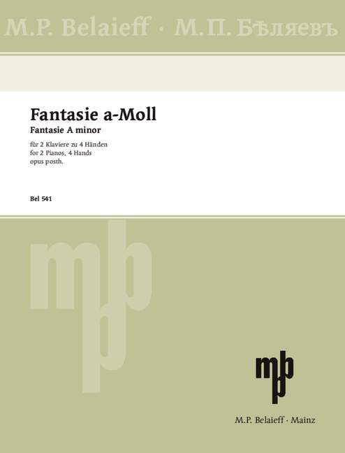 Fantasie a-Moll oppost.