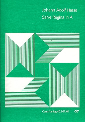 Salve regina A-Dur für Alt,