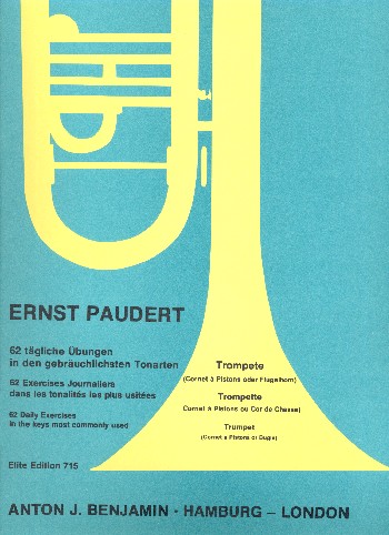 62 tägliche Übungen in den gebräuchlichen Tonarten