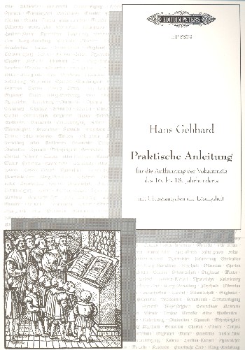 Praktische Anleitung für die Aufführung der Vokalmusik