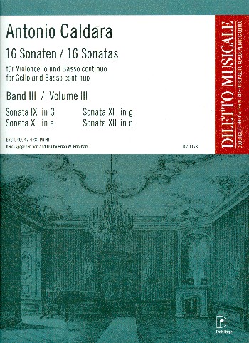 16 Sonaten Band 3 (Nr.9-12)
