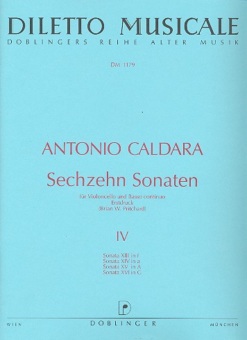 16 Sonaten Band 4 (Nr.13-16)