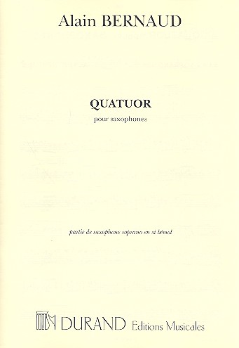 Quatuor pour saxophones