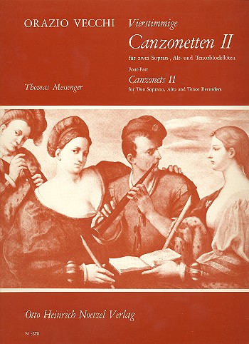 Vierstimmige Canzonetten Band 2