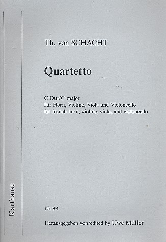 QUARTETTO C-DUR FUER HORN UND