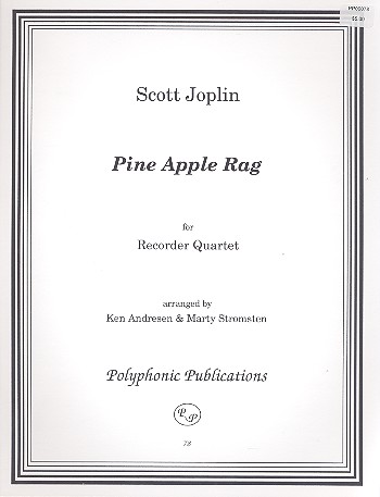 Pine Apple Rag for 4 recorders