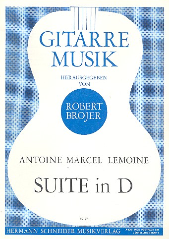 Suite D-Dur für Gitarre