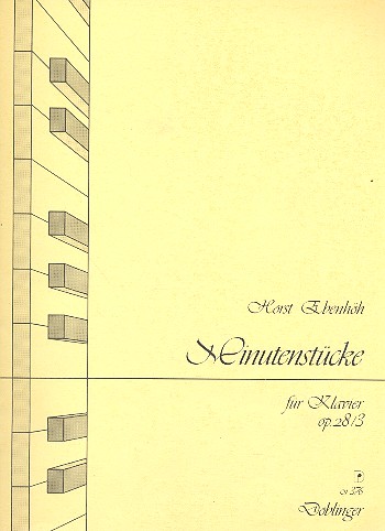 Minutenstücke op.28,3