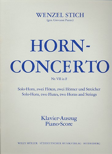 Concerto F-Dur Nr.7 für horn und