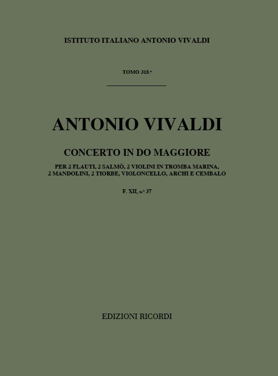 Concerto in do maggiore F12,37 RV558