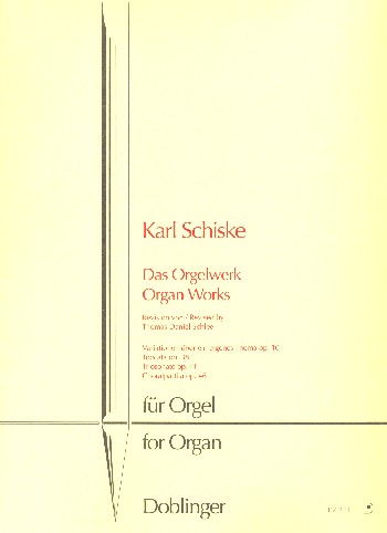 Das Orgelwerk Variationen, Toccata,