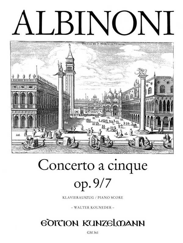 Concerto à cinque G-Dur op.9,7