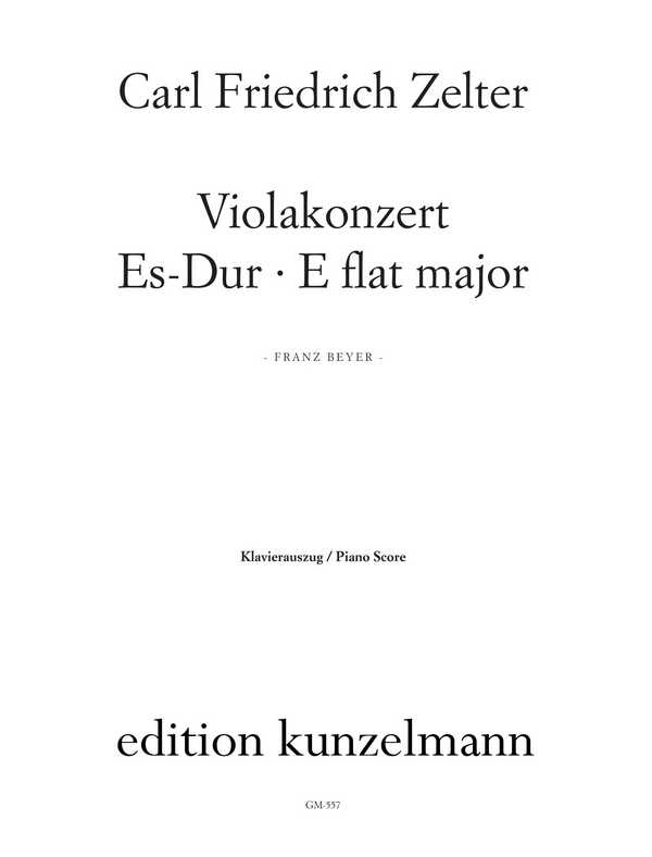 Konzert Es-Dur