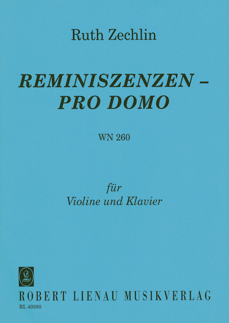 Reminiszenzen pro domo WN260