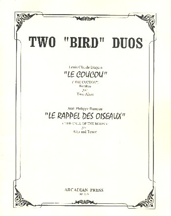 2 "Bird" Duos