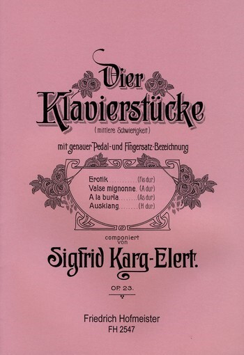 4 Klavierstücke op.23