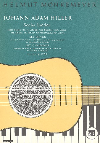 6 Lieder nach Texten von Claudius
