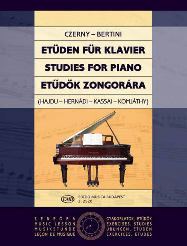 Etüden für Klavier von Czerny und