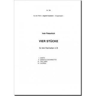4 Stücke für 3 Klarinetten