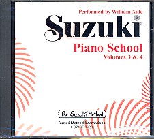 Suzuki piano school vols.3+4 CD