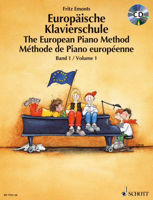 Europäische Klavierschule Band 1 (+CD)
