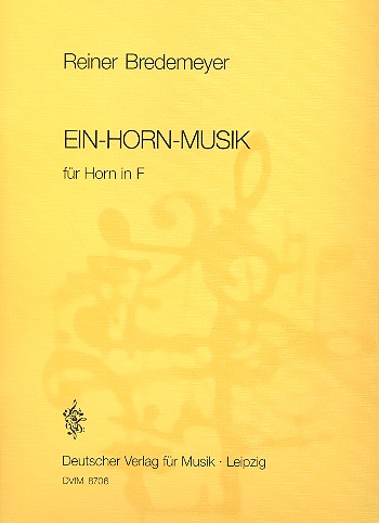 Ein Horn Musik für Horn solo