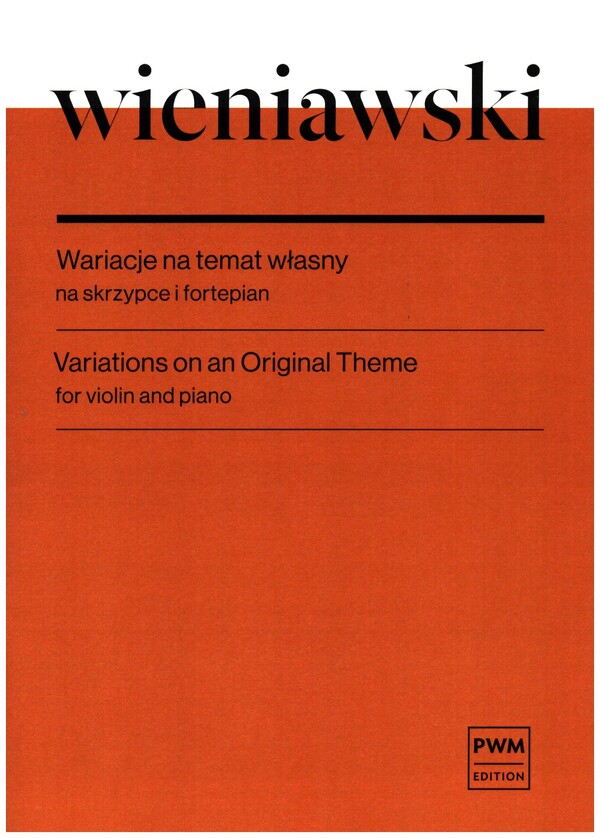 Variationen über ein eigenes Thema op.15