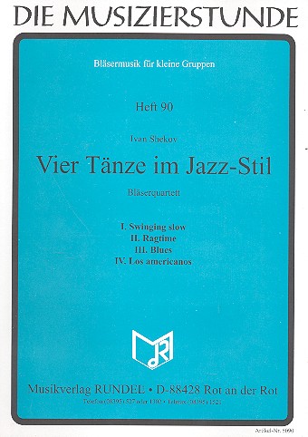 4 Tänze im Jazz-Stil für