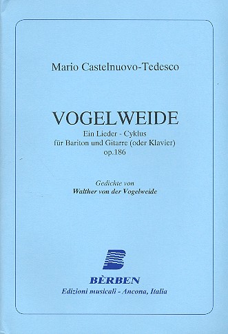 Vogelweide op.186 Liederzyklus