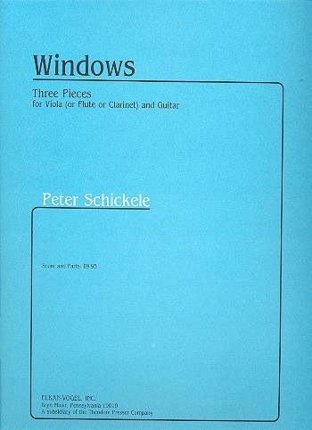 Windows 3 pieces for viola