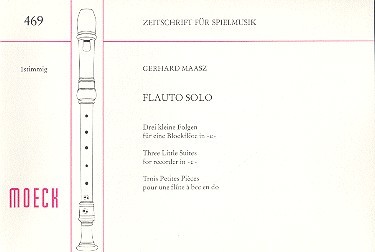 Flauto solo 3 kleine Folgen für