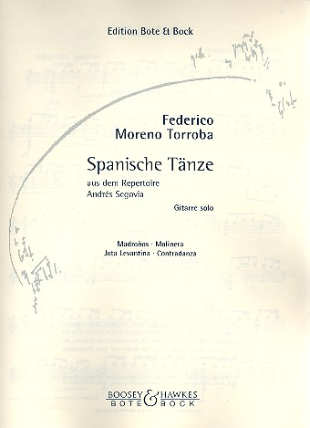 Spanische Tänze aus dem Repertoire Andres Segovia