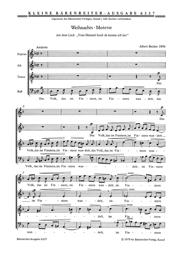 Weihnachts-Motette für