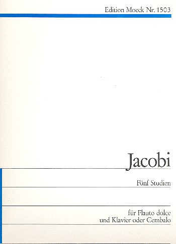 5 Studien für Altblockflöte