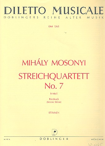 Streichquartett h-Moll Nr.7
