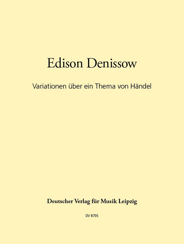 VARIATIONEN UBER EIN THEMA VON