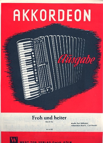 Froh und heiter Marsch für