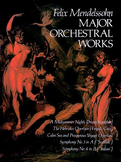 Major orchestral Works full score