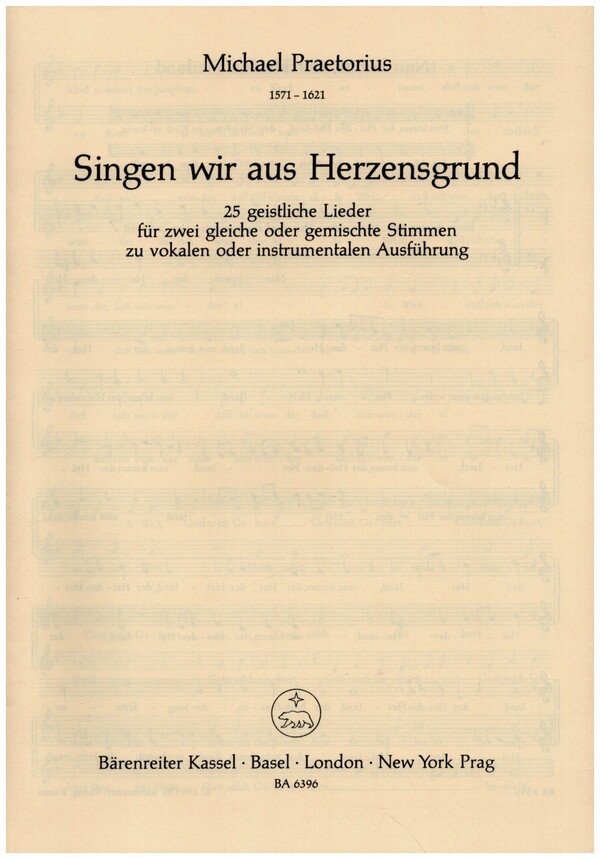 Singen wir aus Herzensgrund - 25 geistliche Lieder