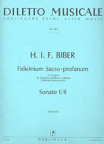 12 Sonaten Band 1 (Nr.1-2)