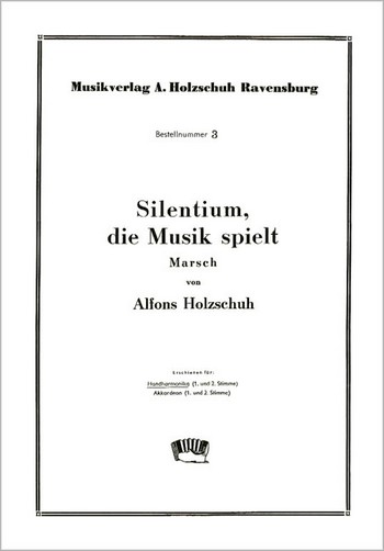 Silentium die Musik spielt
