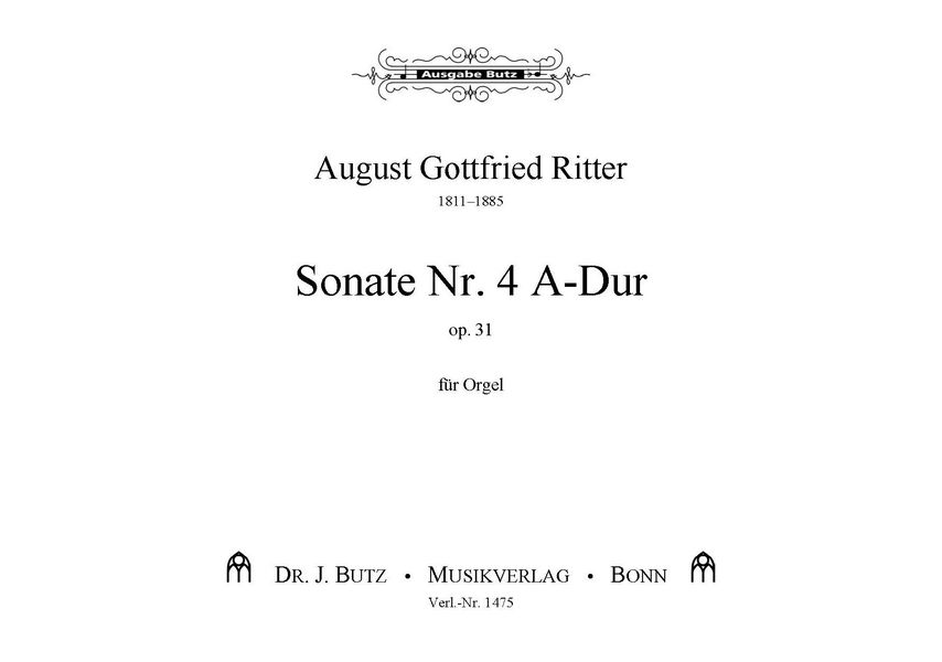 Sonate A-Dur Nr.4 op.31