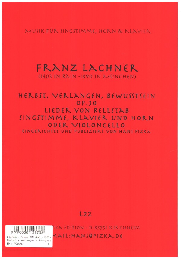 3 Lieder nach Rellstab op.30