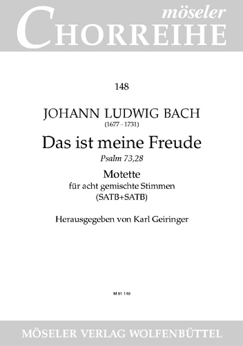 Das ist meine Freude Motette