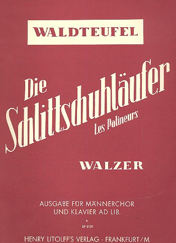 Die Schlittschuhläufer Walzer
