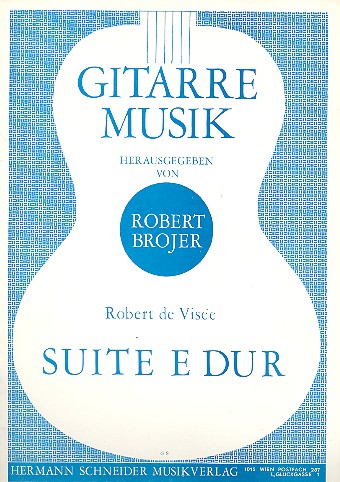 Suite E-Dur für Gitarre