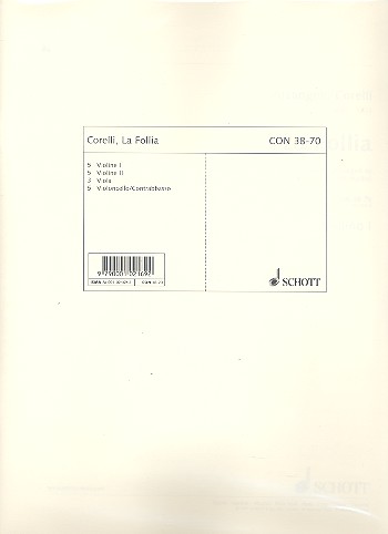 La follia op.5,12 Variationen